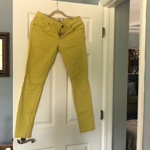 Cabi citron skinnies